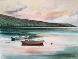 The onset of evening, Kastoria 38.5x29